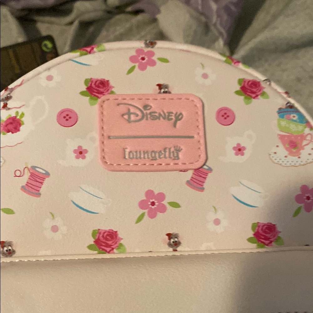 Loungefly Pink Cinderella mini Backpack - Picture 2 of 6